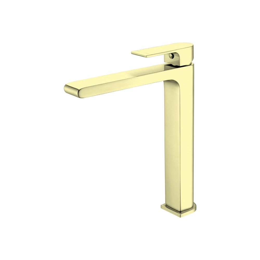 Nero Bianca Tall Basin Mixer Brushed Gold NR321501ABG