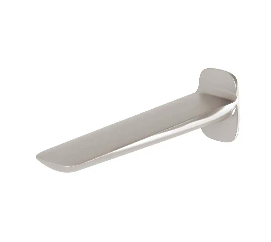 Phoenix Nuage Wall Basin / Bath Outlet 200mm Brushed Nickel 129-7610-40