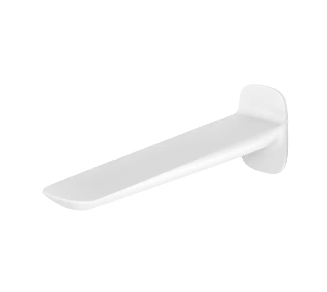 Phoenix Nuage Wall Basin / Bath Outlet 200mm Matte White 129-7610-80