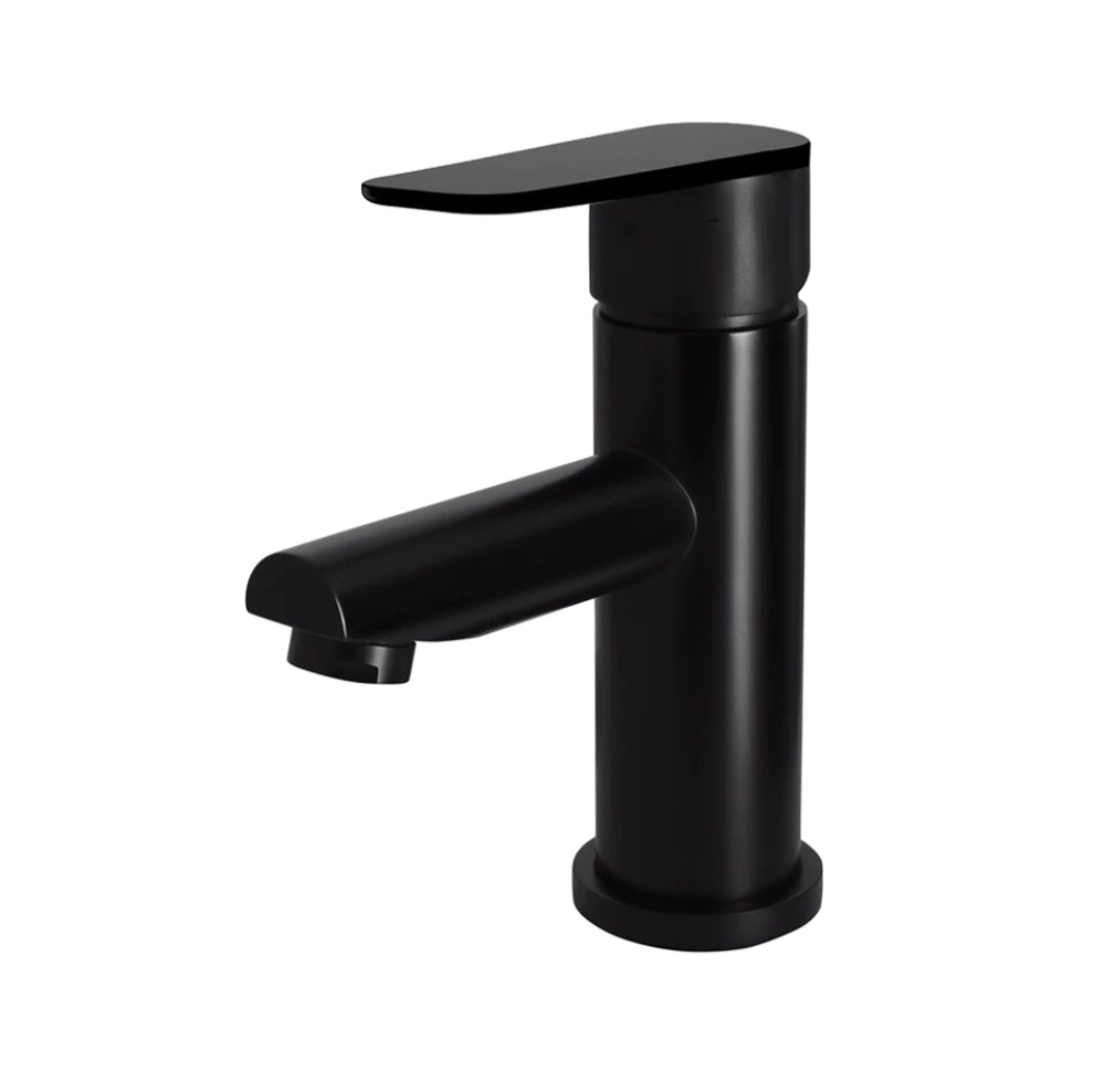 Meir Round Basin Mixer Matte Black MB02PD