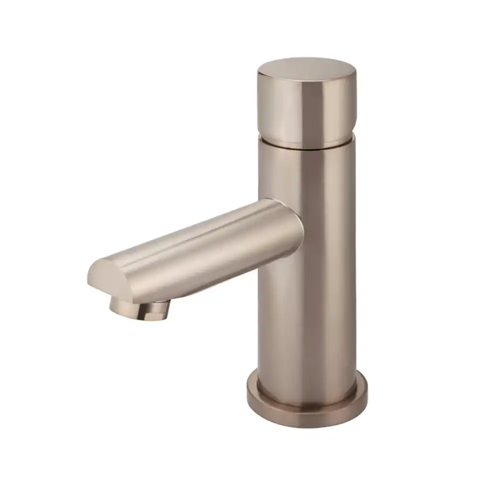 Meir Round Basin Mixer Champagne MB02PN-CH