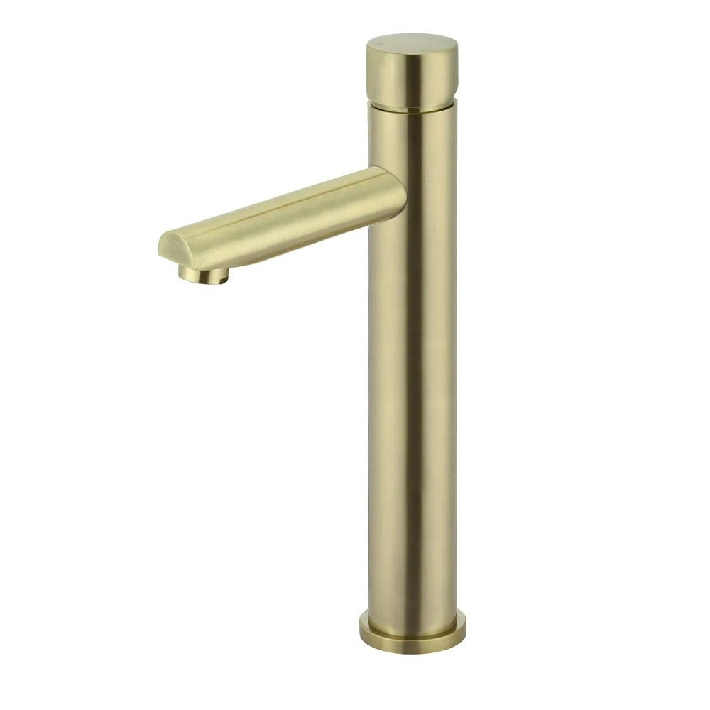 Meir Round Tall Basin Mixer Tiger Bronze MB04PN-R2-PVDBB