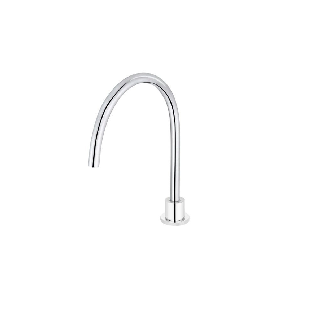 Meir Round High-Rise Swivel Hob Spout Chrome MS08-C