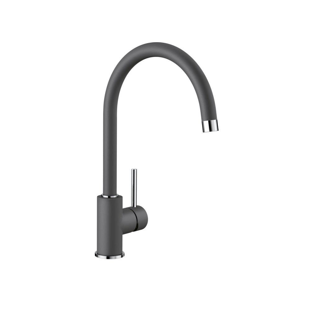 Blanco Mida XL Silgranit High Arc Tap Rock Grey MIDAXLG 526136