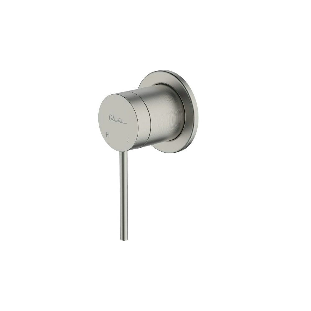 Oliveri Venice Wall Mixer Brushed Nickel VE111504BN