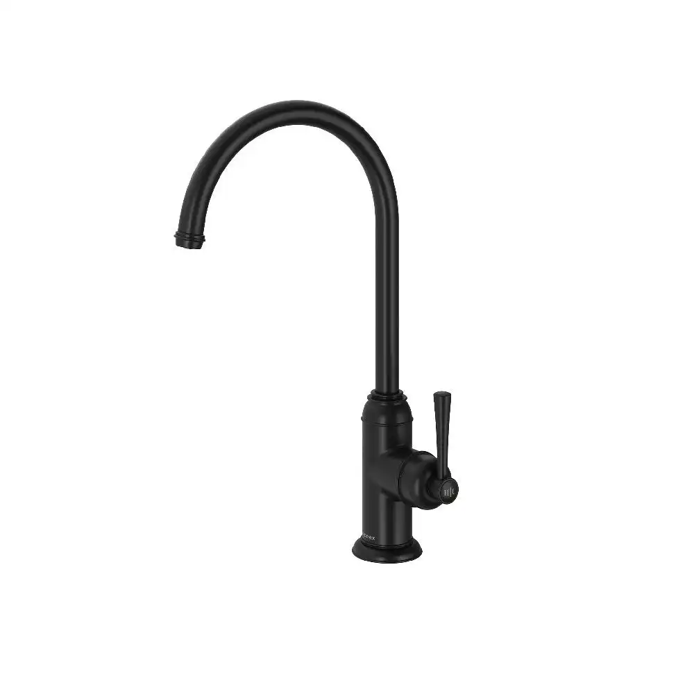 Phoenix Cromford Side Lever Sink Mixer Matte Black 134-7330-10