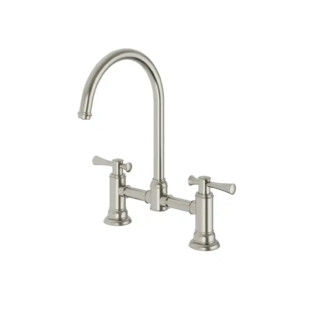 Phoenix Cromford Exposed Sink Set Brushed Nickel 134-1070-40