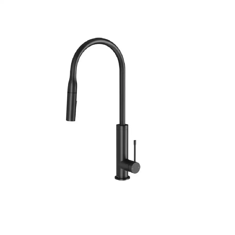 Phoenix Deja Sink Mixer Pull Out Matte Black 126-7330-10