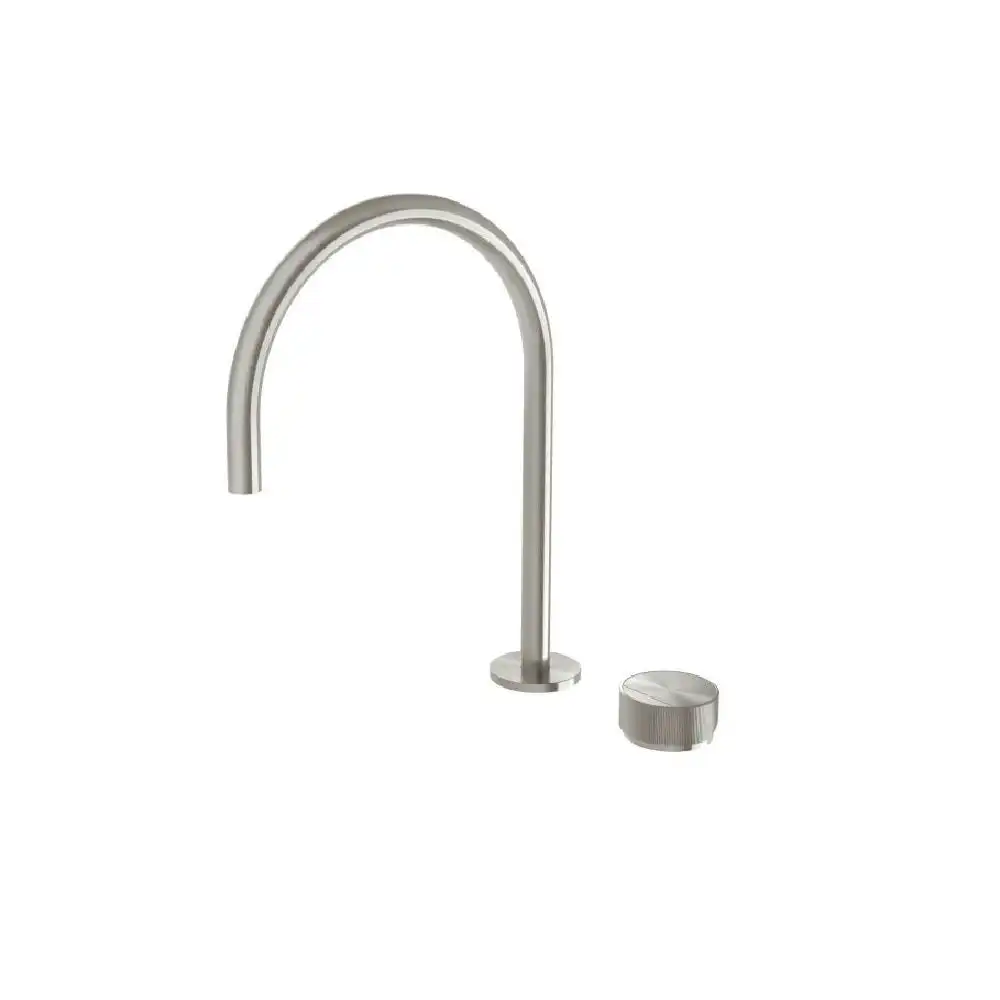 Phoenix Axia Sink Mixer Hob Set Brushed Nickel 117-7550-40