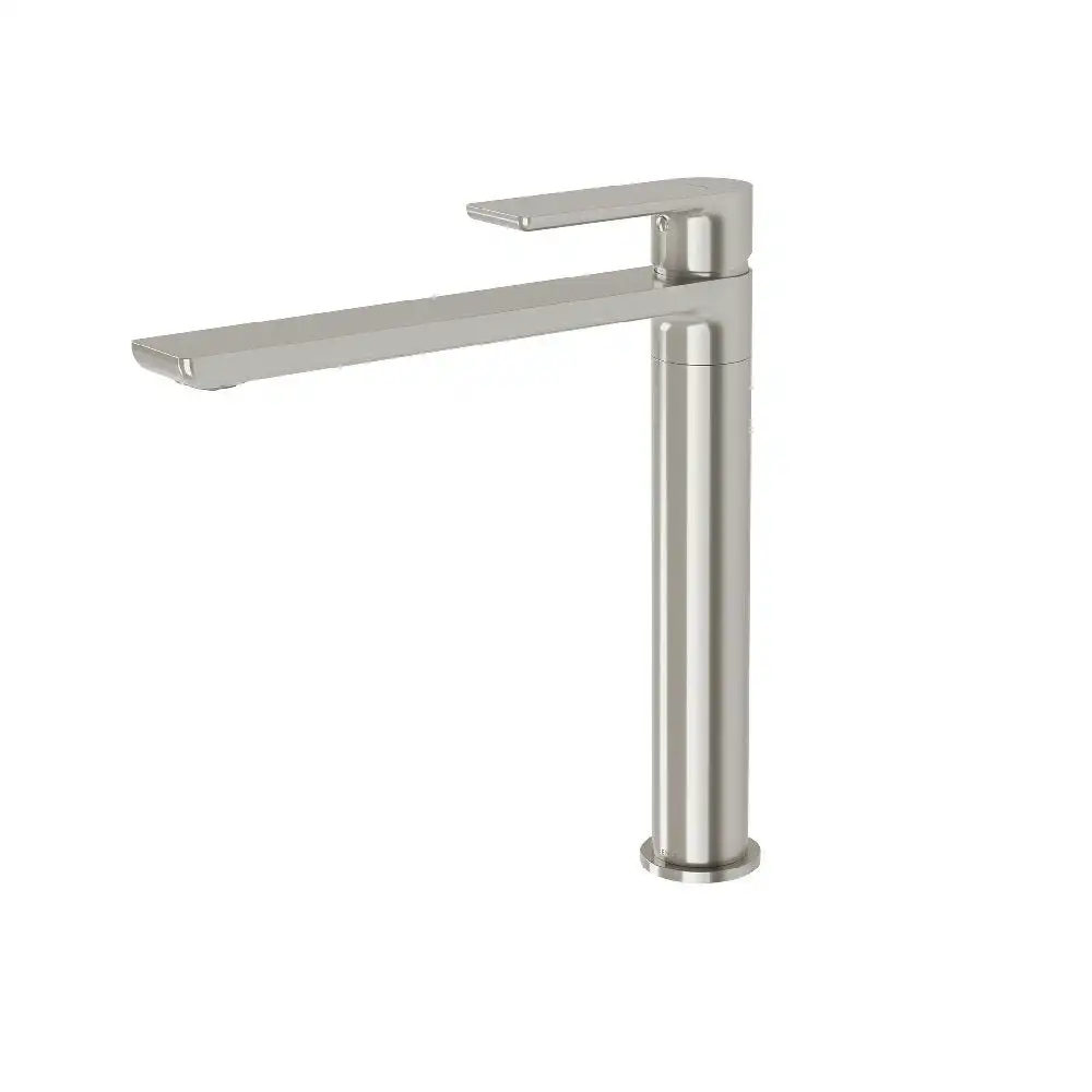 Phoenix Gloss Mk11 Sink Mixer Brushed Nickel 135-7300-40