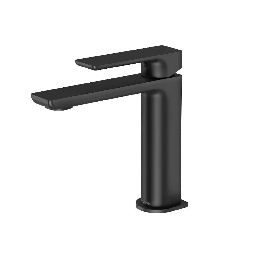 Phoenix Gloss Mk11 Basin Mixer Matte Black 135-7700-10