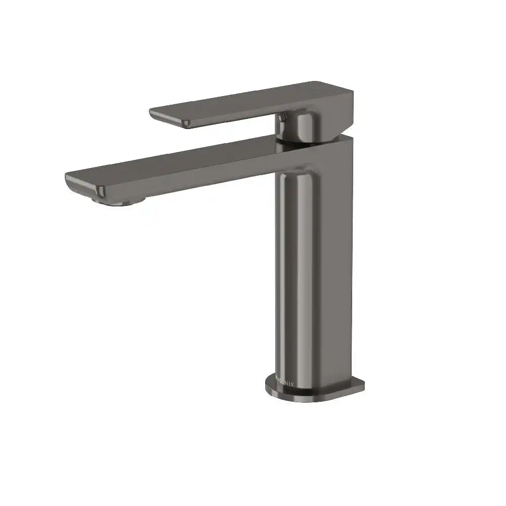 Phoenix Gloss Mk11 Basin Mixer Brushed Carbon 135-7700-31