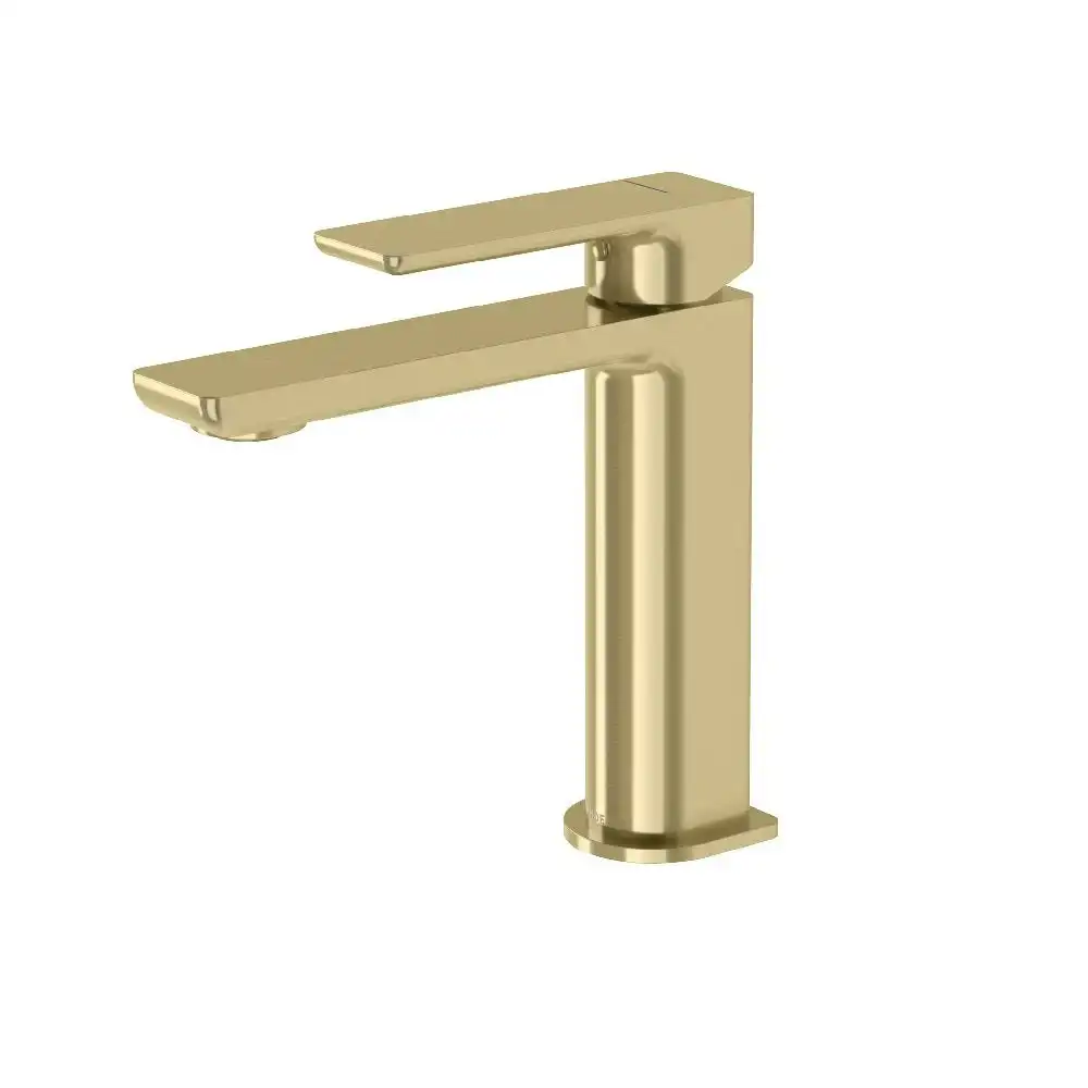 Phoenix Gloss Mk11 Basin Mixer Brushed Gold 135-7700-12