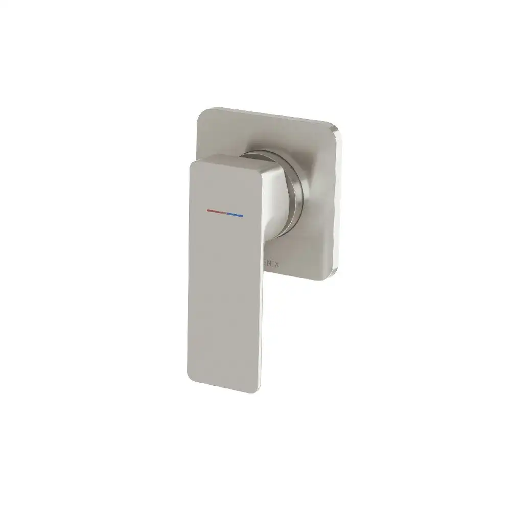 Phoenix Gloss Mk11 Shower/ Wall Mixer Brushed Nickel 135-2800-40