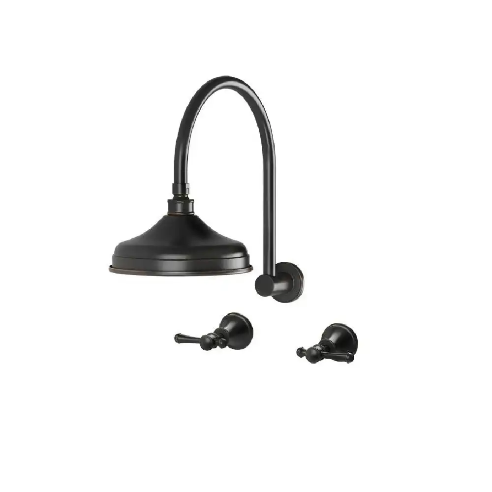 Phoenix Nostalgia Lever Shower Set Antique Black NS121L-33