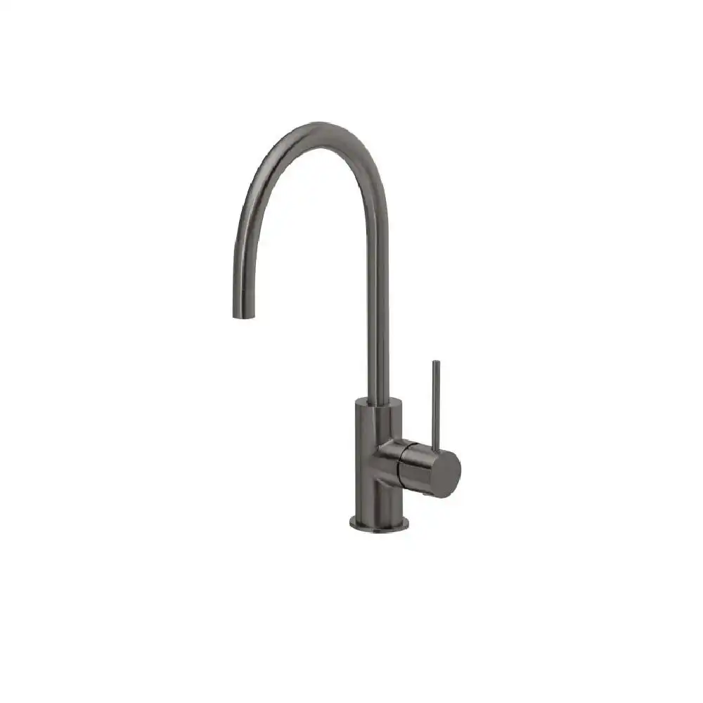 Phoenix Vivid Slimline Sink Mixer 220mm Gooseneck Brushed Carbon VS733-31