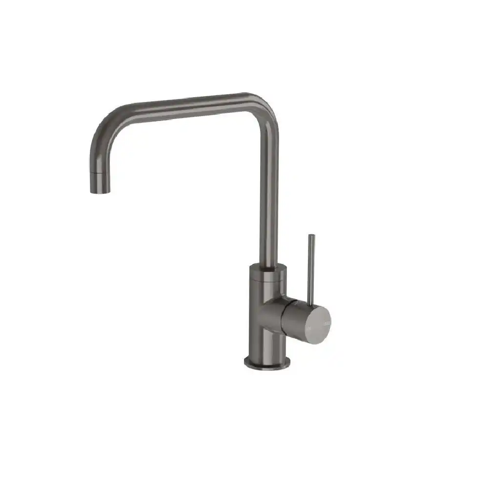 Phoenix Vivid Slimline Sink Mixer 220mm Squareline Brushed Carbon VS731-31