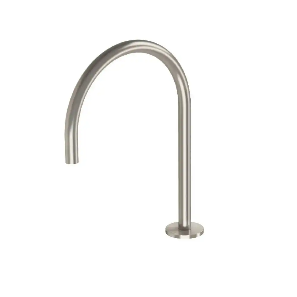 Phoenix Vivid Slimline Hob Sink Outlet 220mm Gooseneck Brushed Nickel VS0720-40