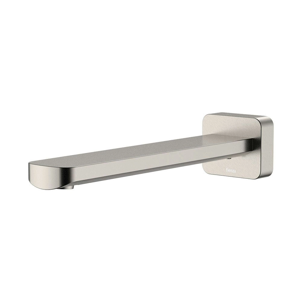 Fienza Tono Wall Basin/Bath 220mm Outlet Brushed Nickel 233116BN