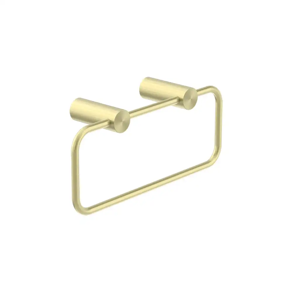 Nero New Mecca Towel Ring Brushed Gold NR2380ABG