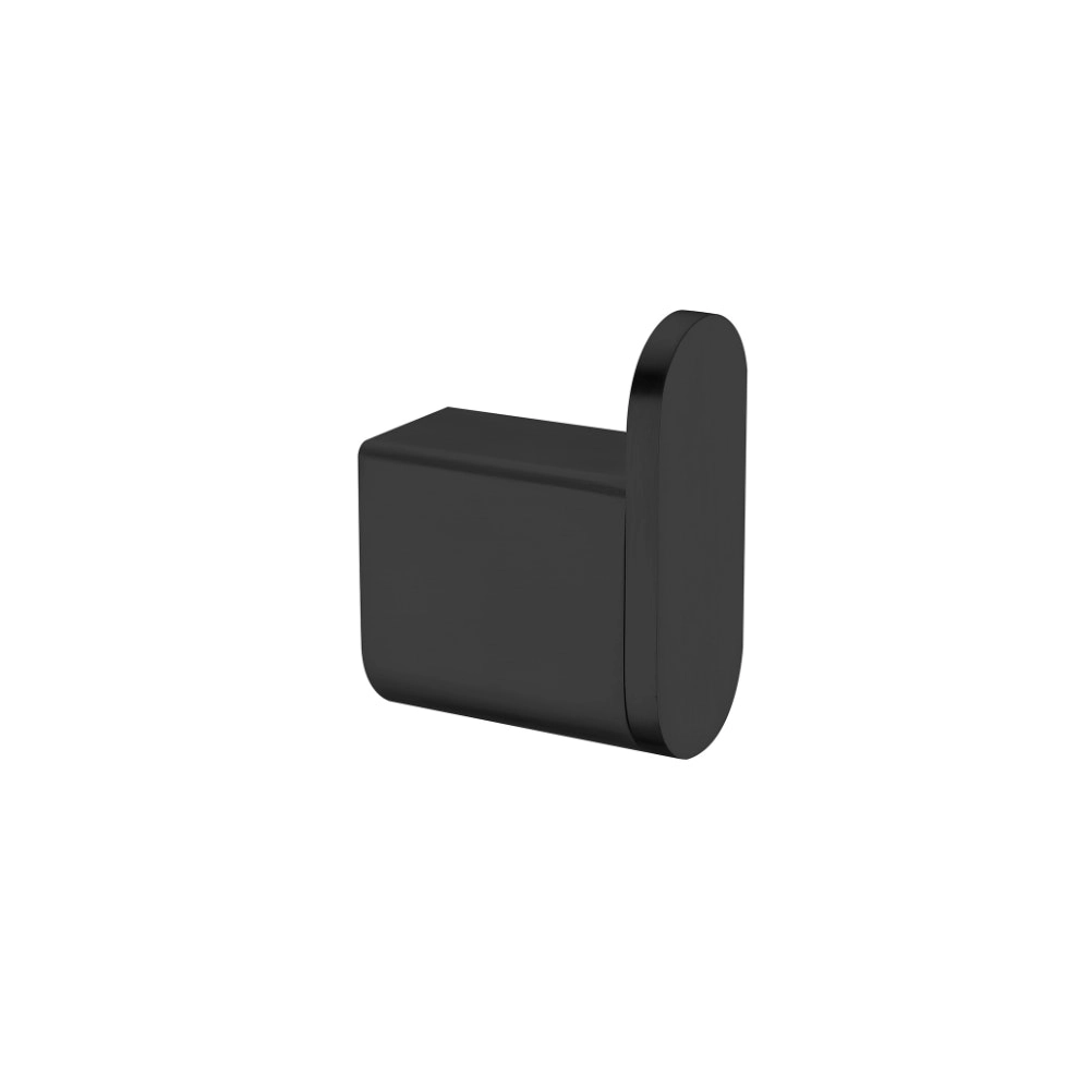 Nero Bianca Robe Hook Matte Black NR9082MB