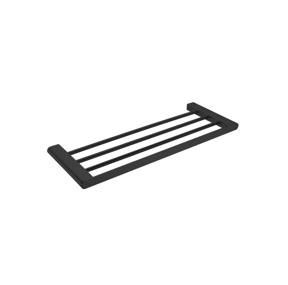 Nero Bianca Towel Rack Matte Black NR9089MB