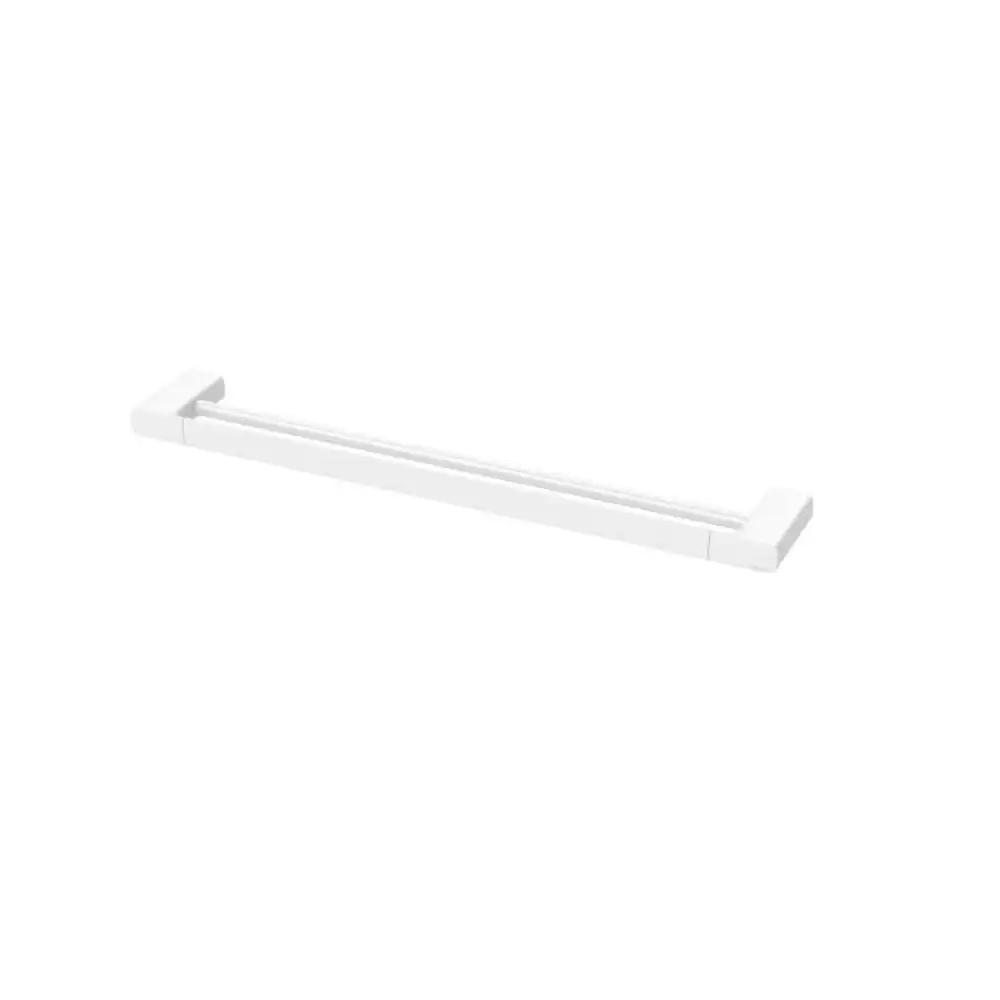 Phoenix Nuage Double Towel Rail 600mm Matte White 129-8110-80