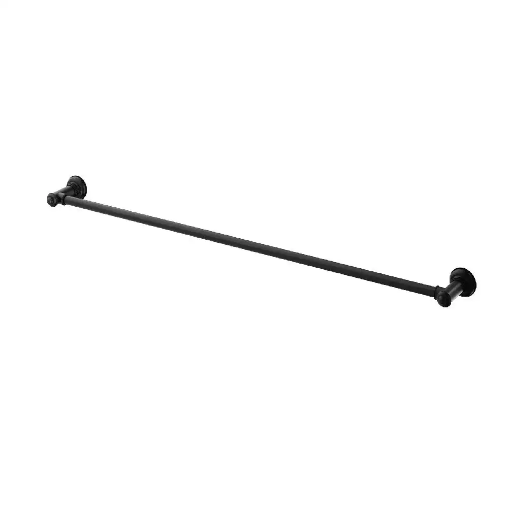 Phoenix Cromford Single Towel Rail 800mm Matte Black 134-8030-10