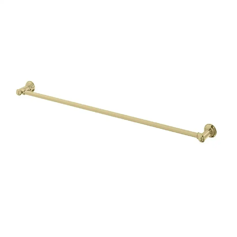 Phoenix Cromford Single Towel Rail 800mm Brushed Gold 134-8030-12