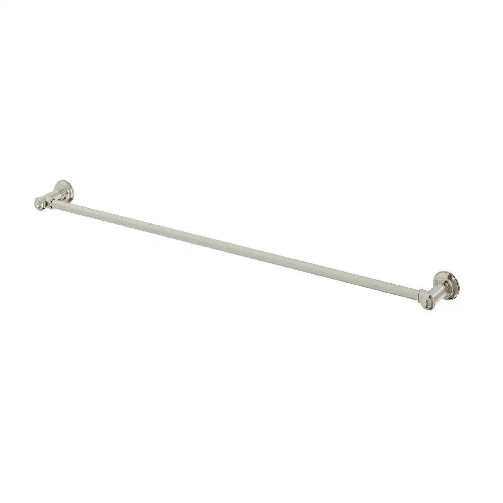 Phoenix Cromford Single Towel Rail 800mm Brushed Nickel 134-8030-40