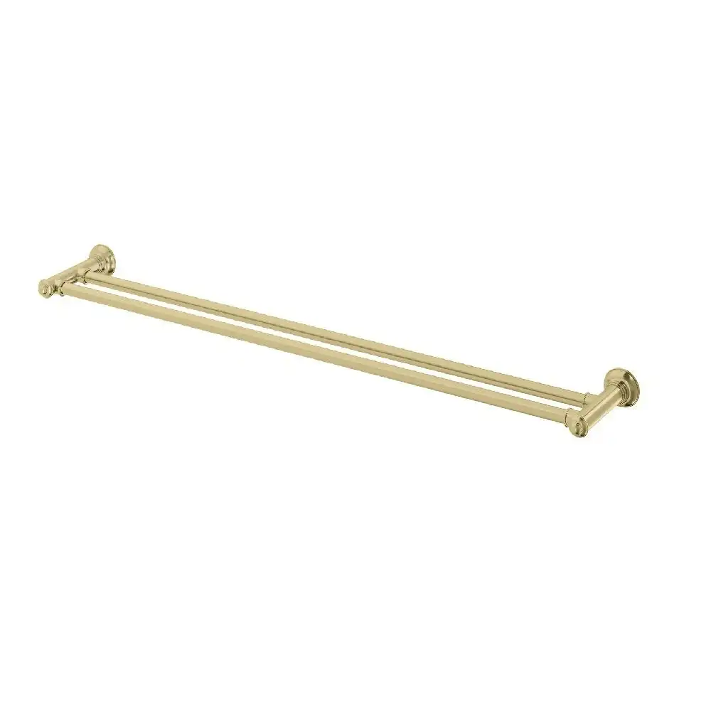 Phoenix Cromford DoubleTowel Rail 800mm Brushed Gold 134-8130-12