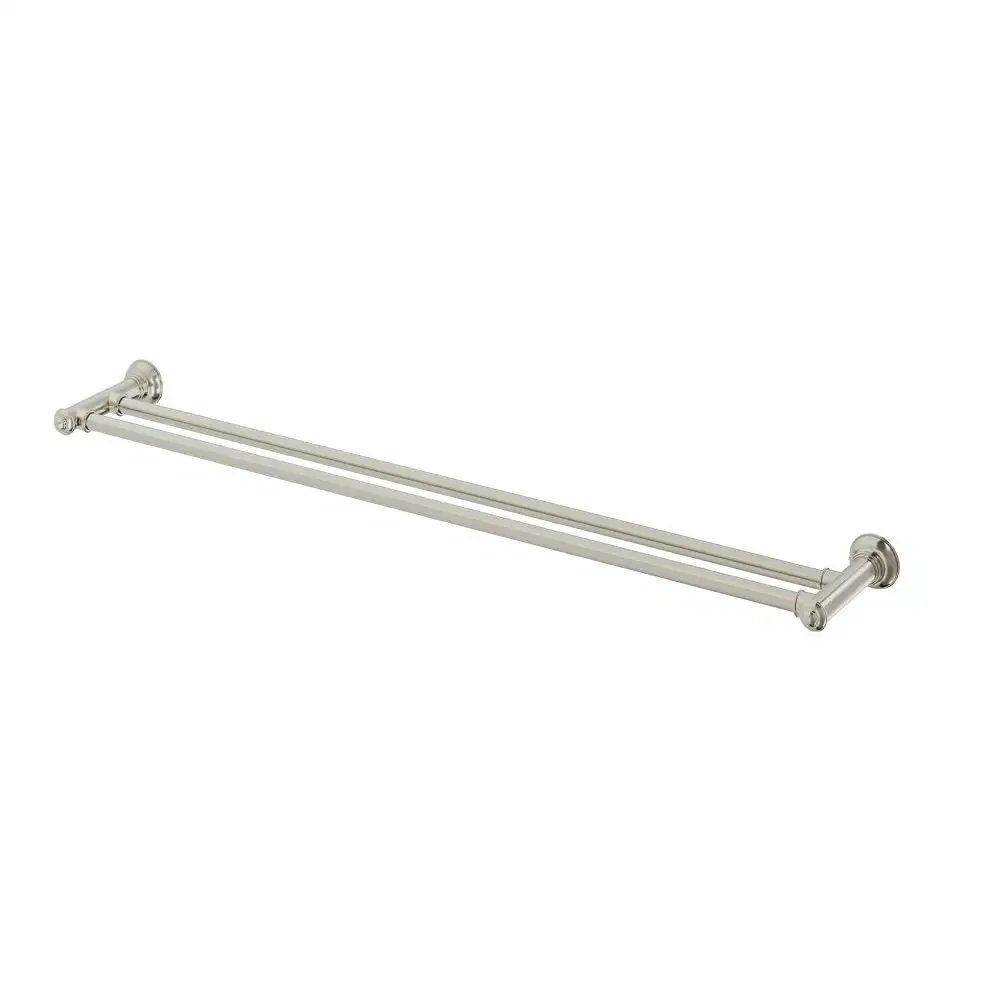 Phoenix Cromford DoubleTowel Rail 800mm Brushed Nickel 134-8130-40