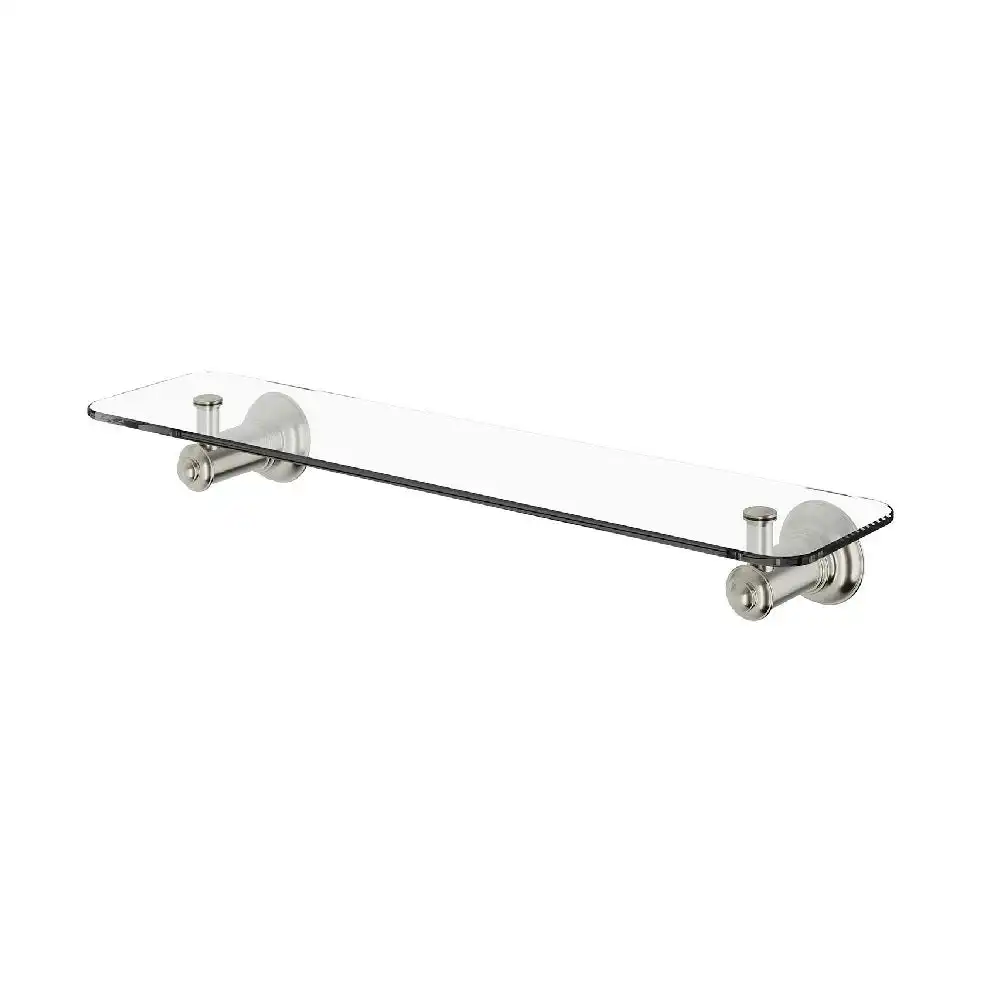 Phoenix Cromford Glass Shelf 450mm Brushed Nickel 134-8600-40