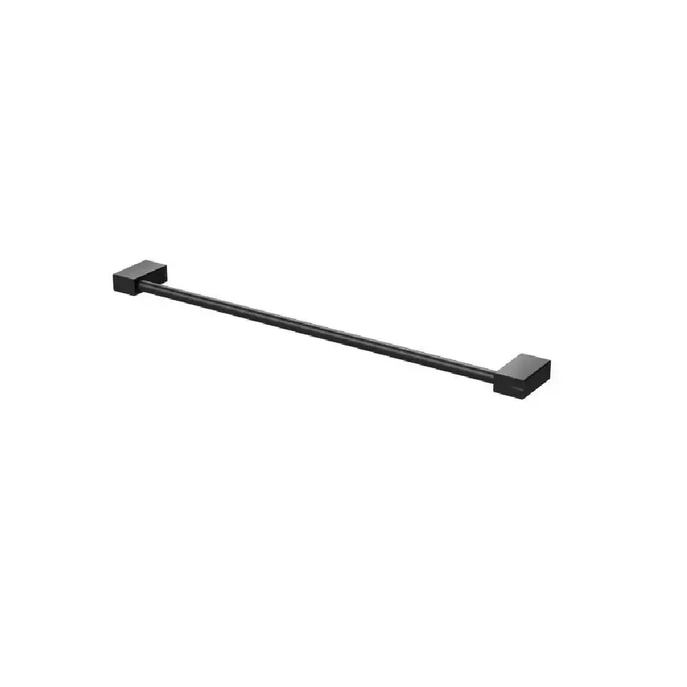 Phoenix Lexi Mk11 Single Towel Rail 800mm Matte Black 123-8030-10