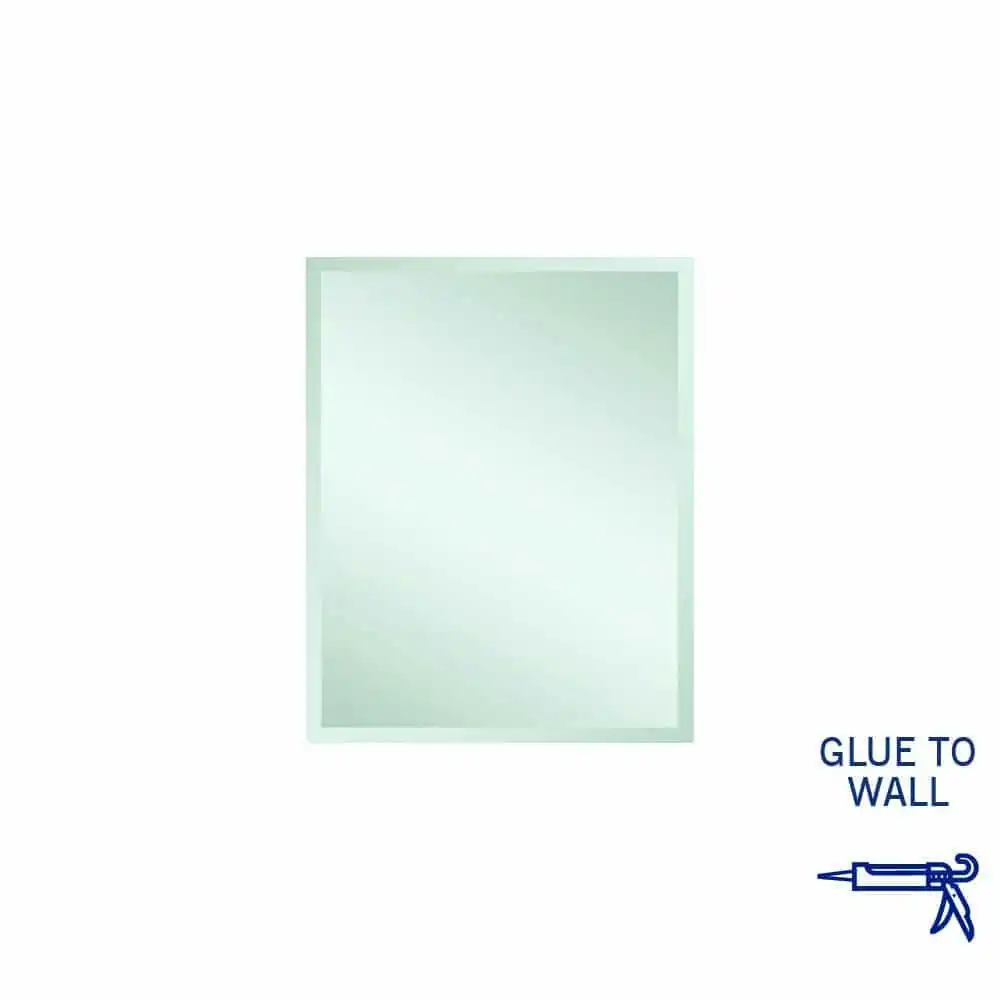 Thermogroup Montana Rectangle 25mm Bevel Edge Mirror - 600x750mm Glue-to-Wall MS6075GT