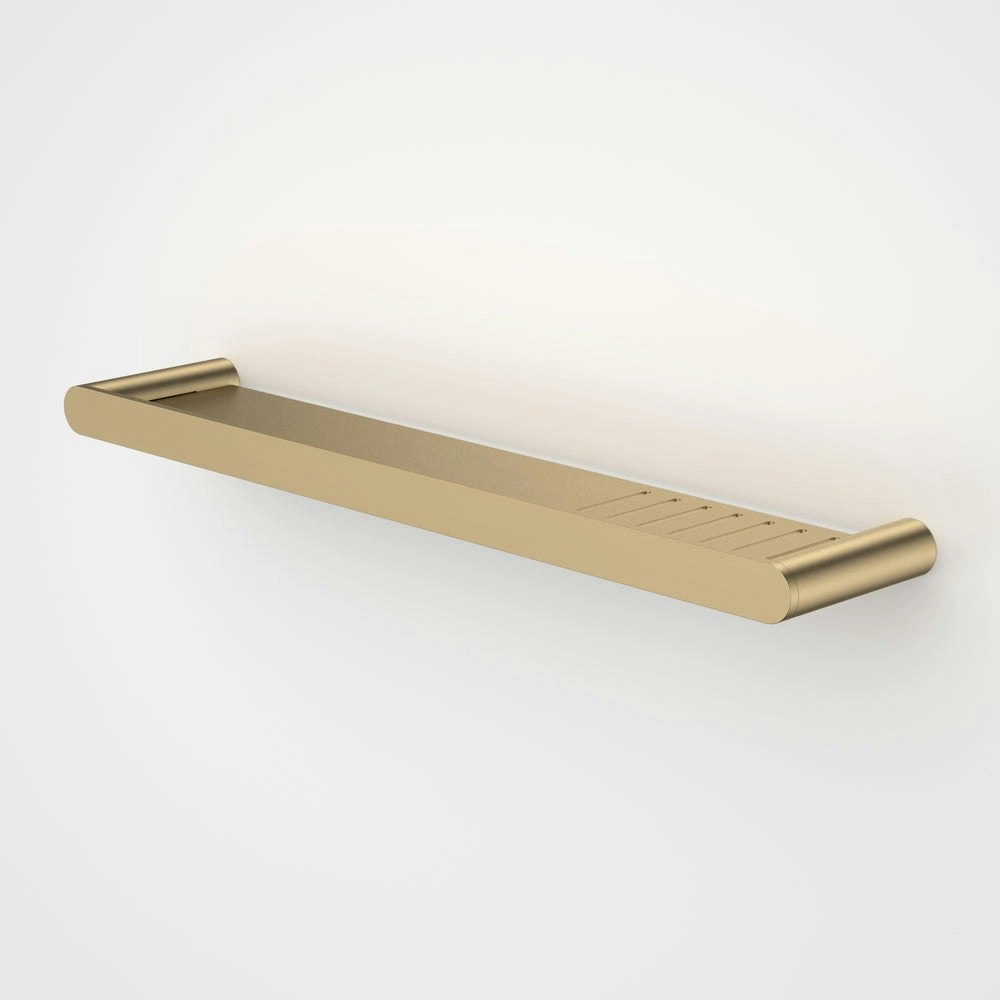 Caroma Urbane II Bathroom Shelf Brushed Brass 99619BB