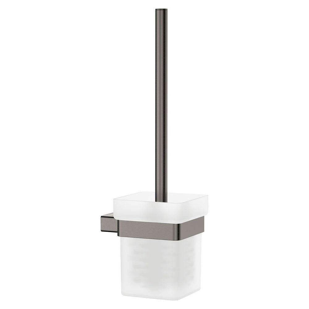 Fienza Tono Toilet Brush and Holder Gun Metal 851010GM