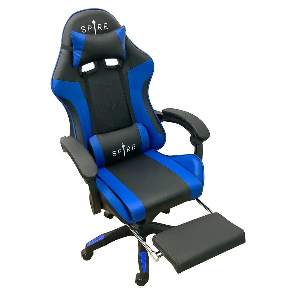 Spire Zinc Adjustable Gaming/Office Chair Blue And Black - 813F