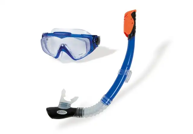 Intex Mask Snorkel Set Aqua Sport Silicone Set 55962