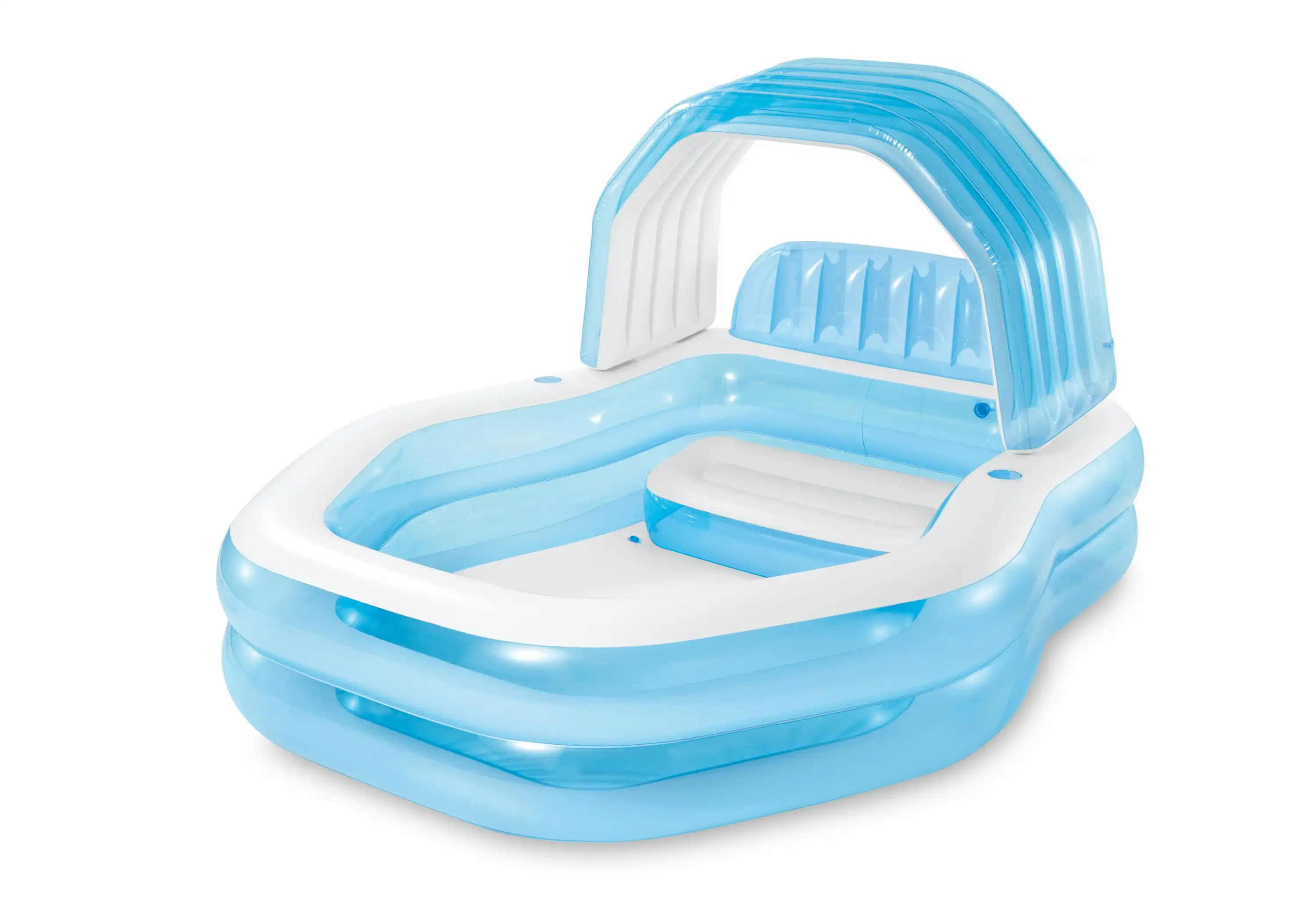 Intex Sun Shade Swim Center Family Inflatable Pool 57186