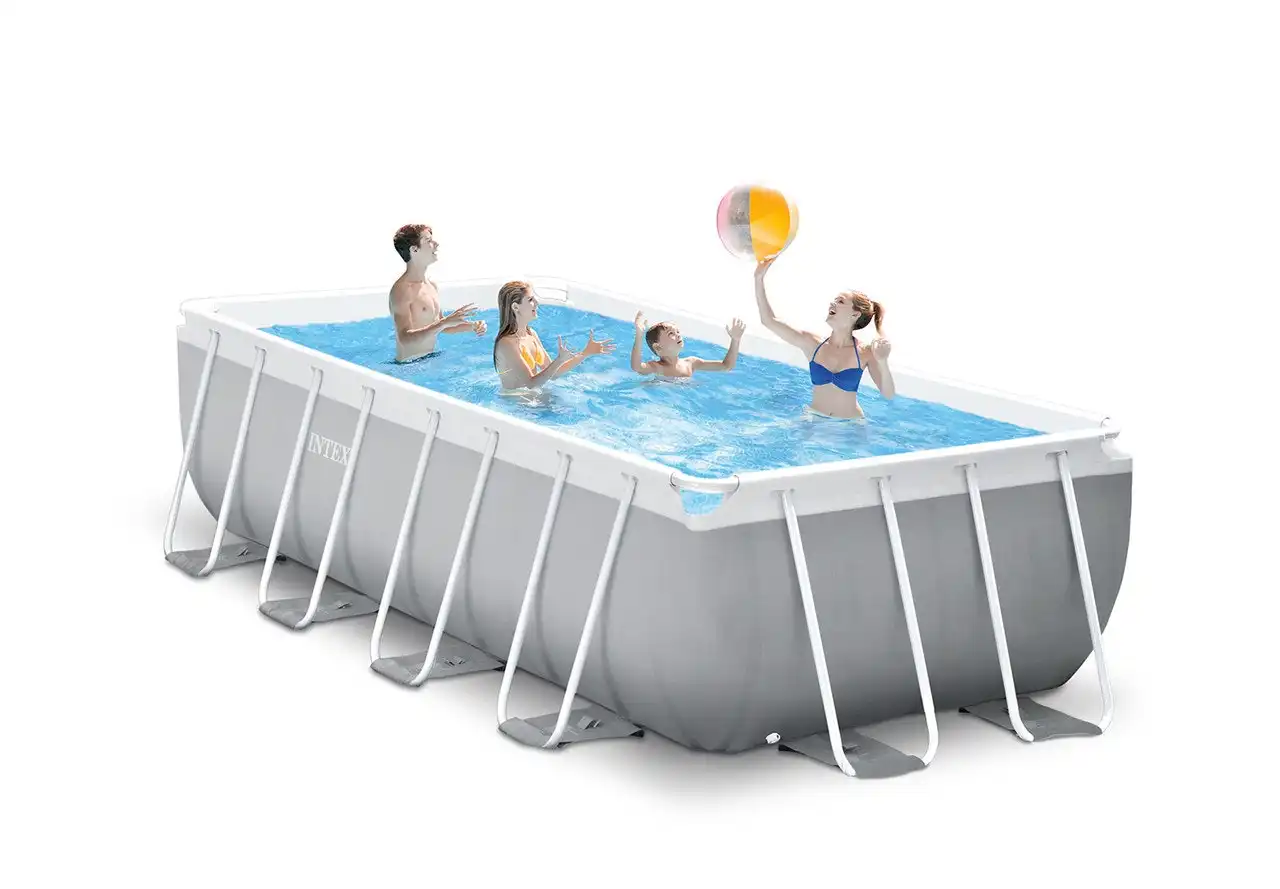 Intex PRISM Premium Rect Metal Frame Pool Above Ground 4.88m x 2.44m 1.07m - 26792