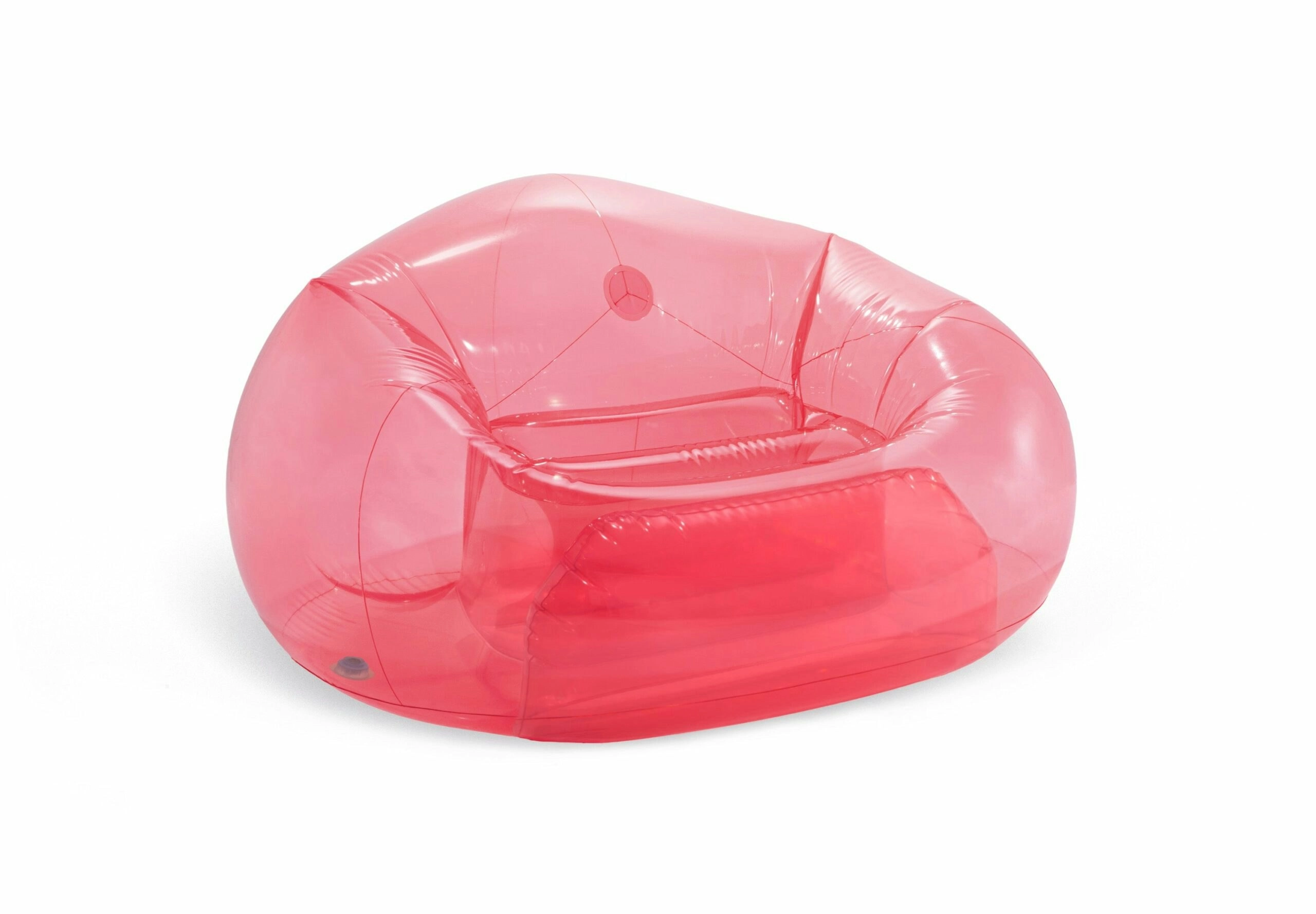 Intex Transparent Pink Beanless Bag 66501