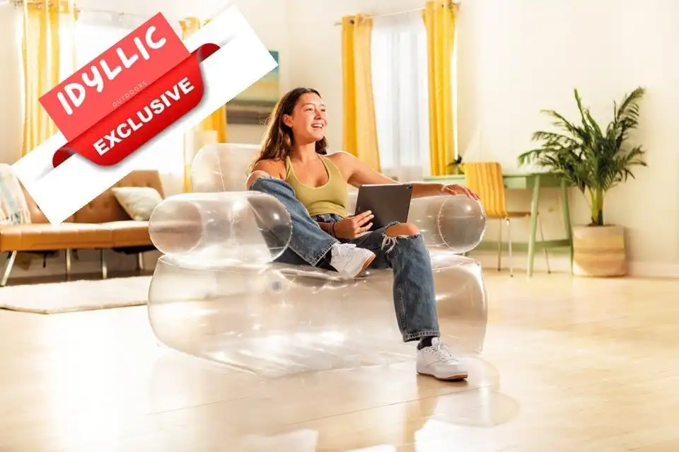 Intex Transparent Inflatable Armchair 66502