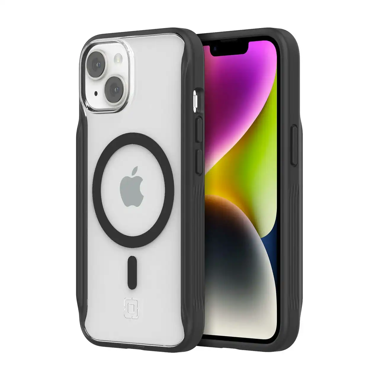 Incipio Aerogrip Magsafe Case For Apple Iphone 14 - Black/clear