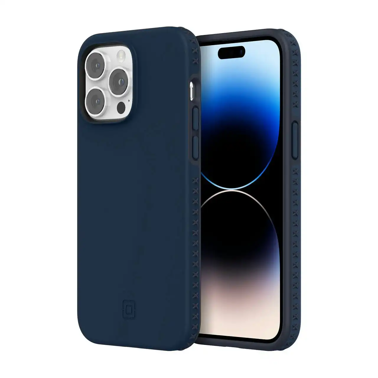 Incipio Grip Case For Iphone 14 Pro Max - Midnight Navy/inkwell Blue