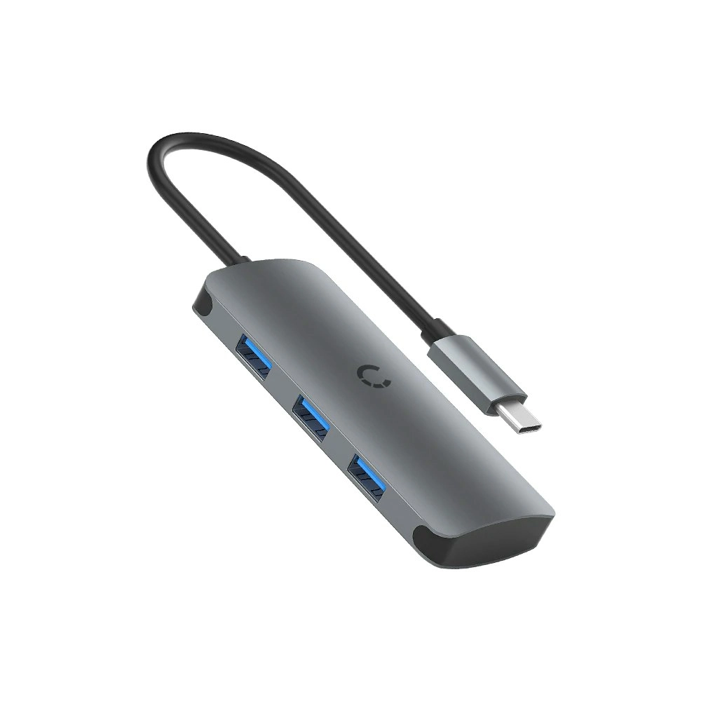 Cygnett Unite Slimmate Usb-c Hub For Charging - Black