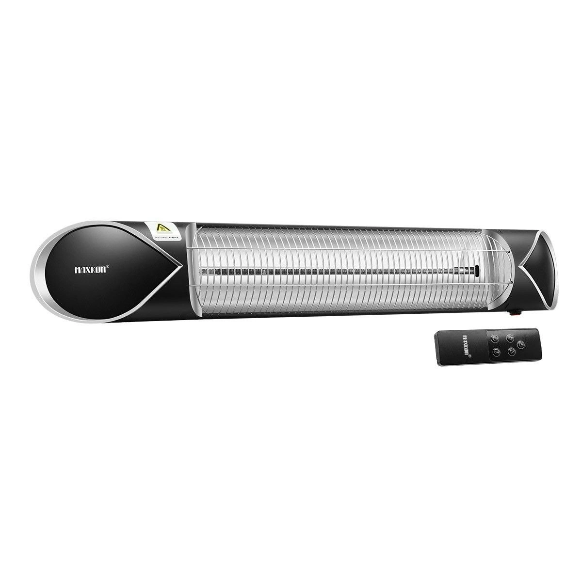 Maxkon  2000W Carbon Fibre Infrared Heater Instant Heat Electric Patio Outdoor Strip Heater