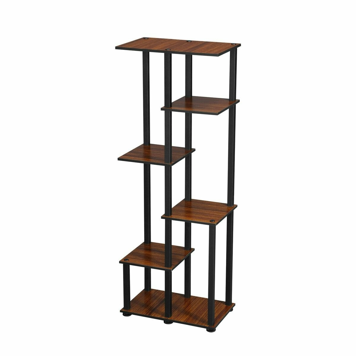 Ausway 6 Tier Plant Pots Stand Corner Potted Flower Shelf Unit Holder Bookshelf Garden Indoor Outdoor Tiered Display Storage Shelves Rack