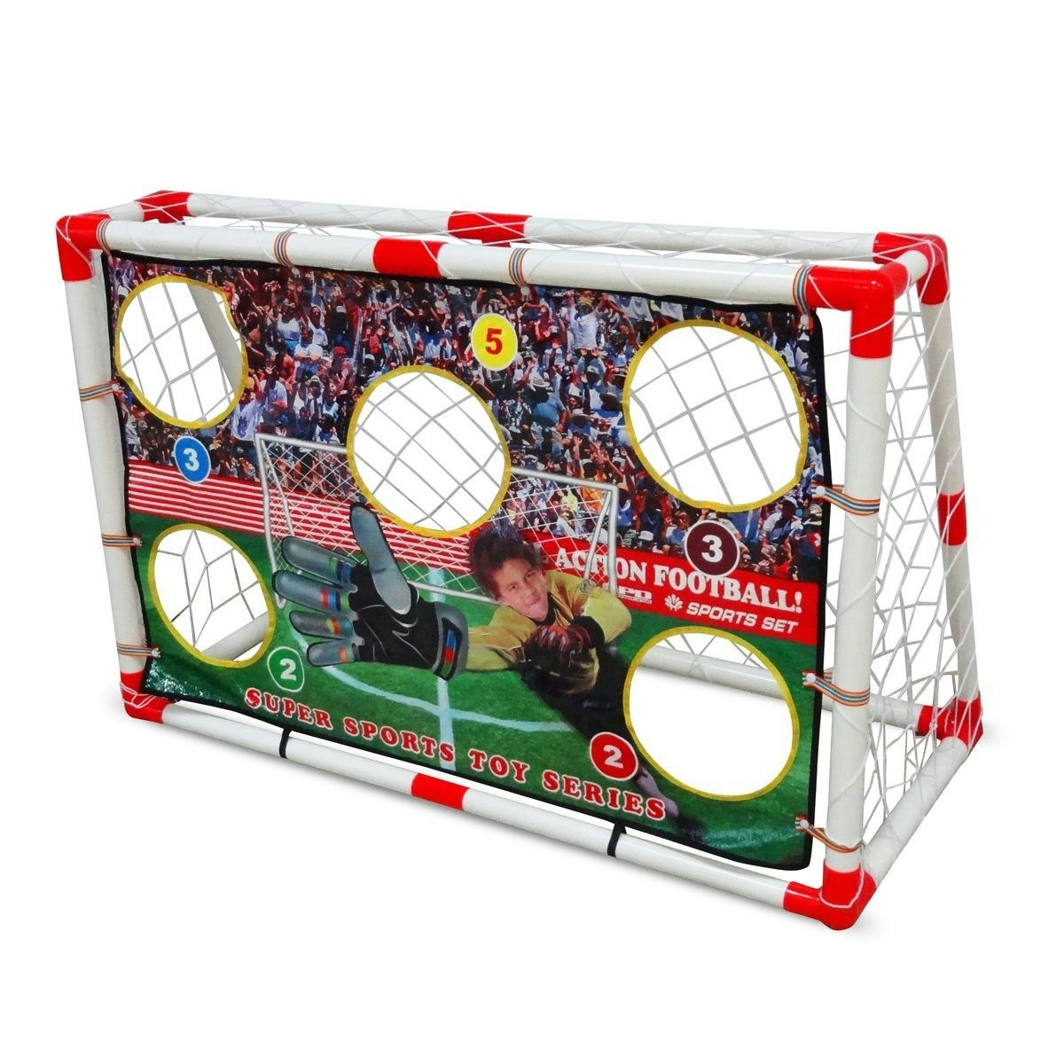 Ausway Kids Soccer Goal Set with Ball & Pump