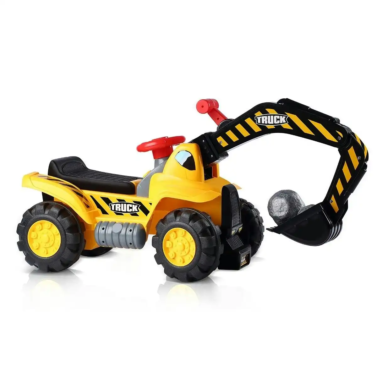 Ausway Kids Ride On Excavator Digger Scooter Tractor Toys